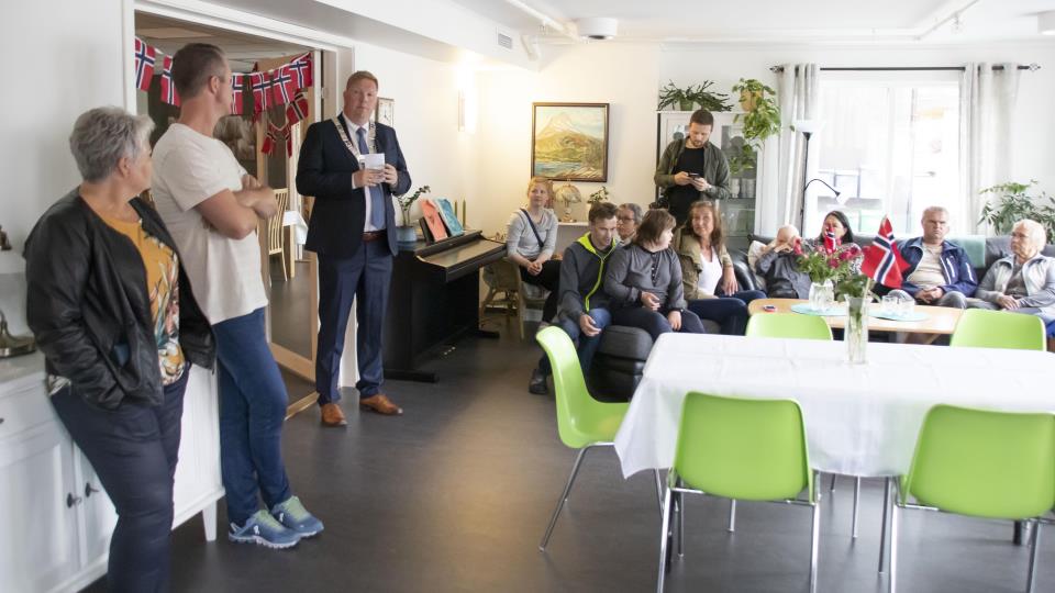 Lenke til artikkel: Feiret nye boliger