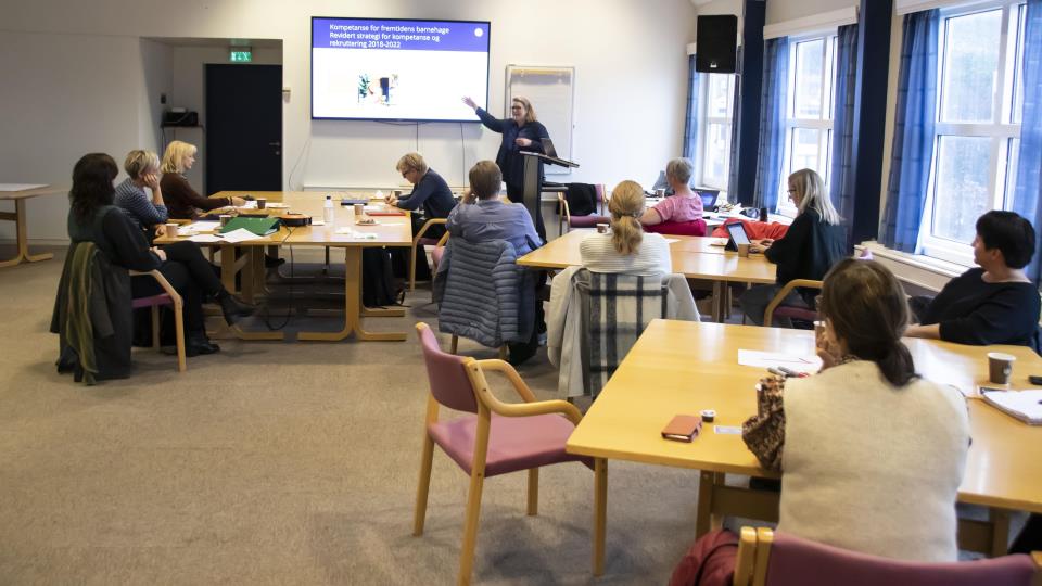 Lenke til artikkel: Kompetansehevingsarbeidet er satt i gang