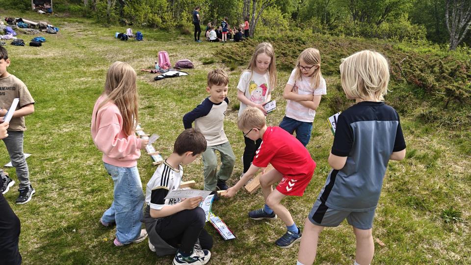 Lenke til artikkel: Friluftsuke på 2. trinn – læring i naturen